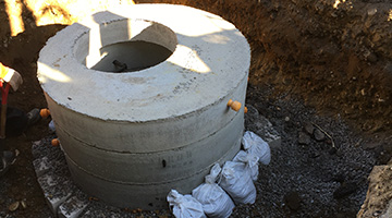Manhole on Quinapoxet Pipeline