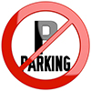 No Parking Symbol Icon