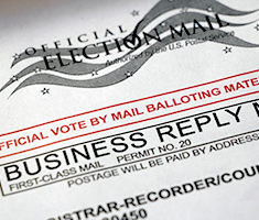 Official Envelope for Mail-In Ballot