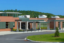 Main Entrance of Nelson Place Elementary School