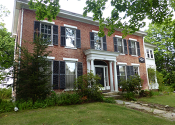 Liberty Farm Historic House Facade as Seen from Street Level