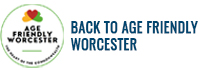 Age Friendly Worcester Logo as Back Button