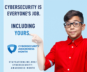 Cyber Security is Everyone's Job Graphic Collage