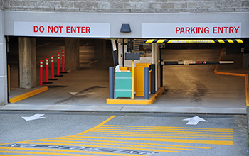 Parking Garage Entrance