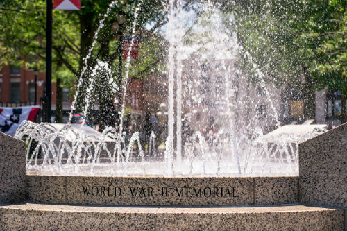 WWII Memorial at City Common