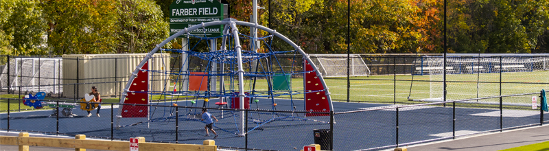 Playground Structure at Farber Field