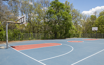 Basketball Court at Lake Park