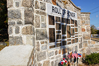 WWII Memorial Honor Roll at Lake Avenue - Click to Enlarge
