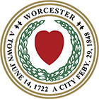 เมืองอย่างเป็นทางการของ Worcester Seal Image