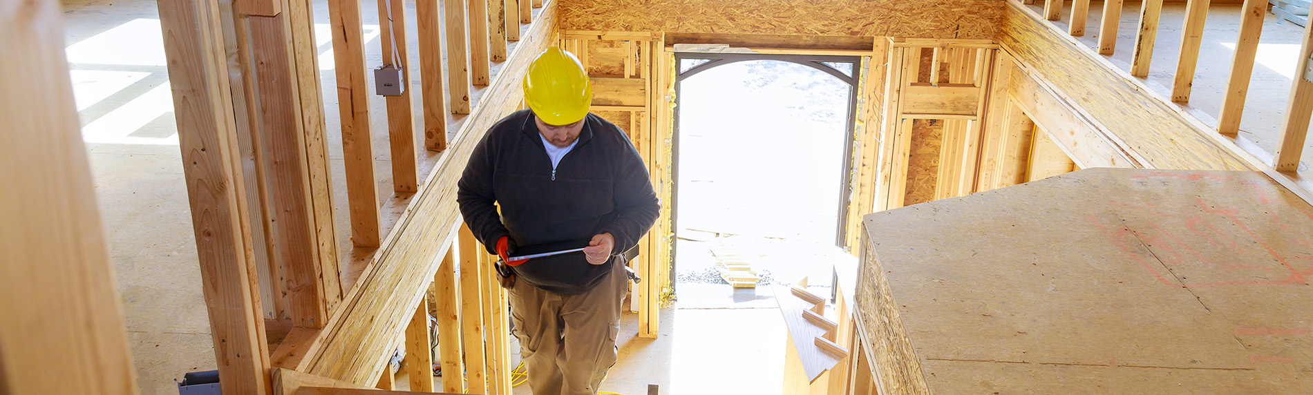 Inspector in Construction Home