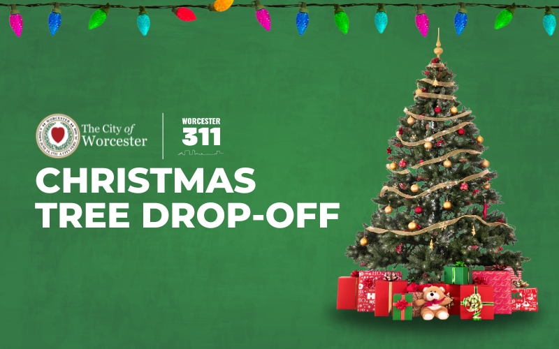 Christmas Tree Drop Off Graphic 