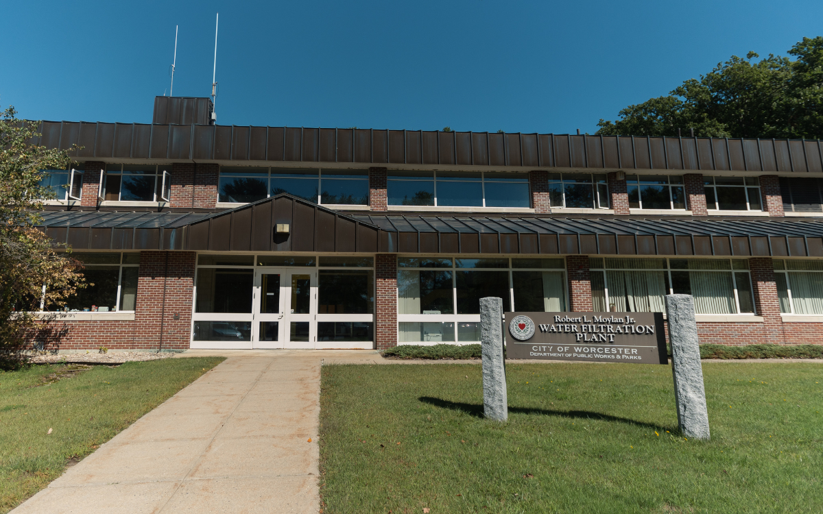 Photo of the City of Worcester Water Filtration Plant 