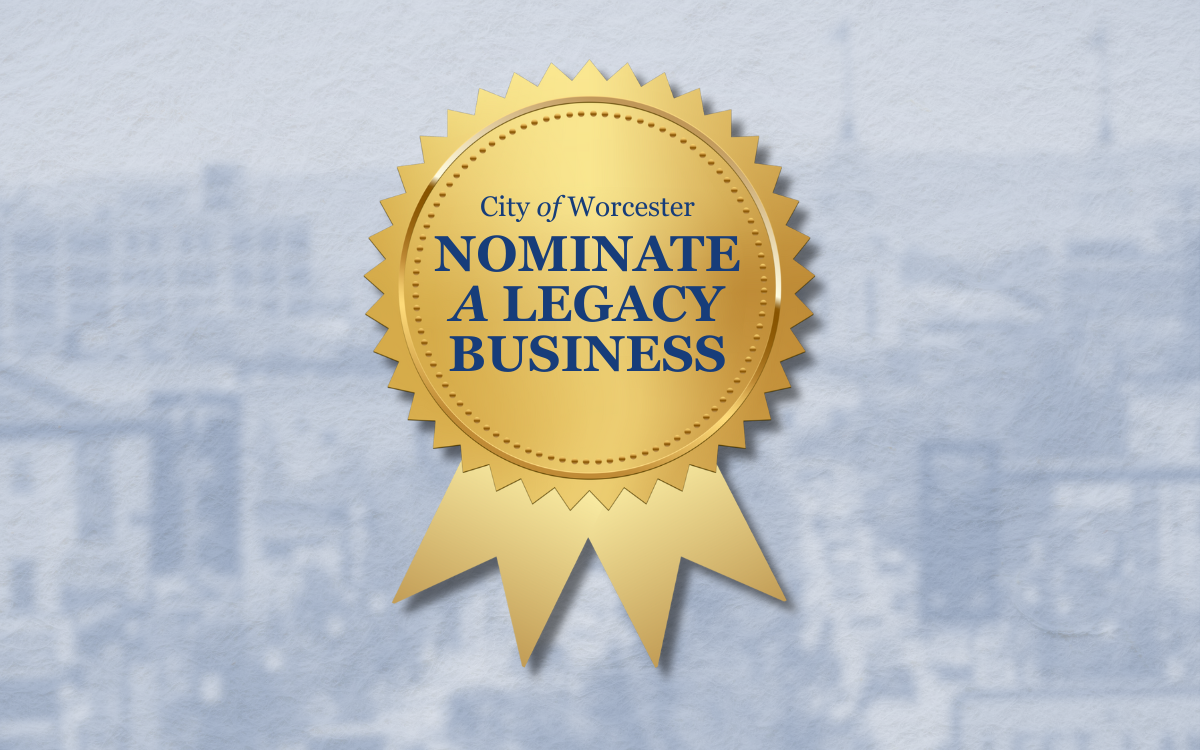 Graphic announcing the Legacy Business Program