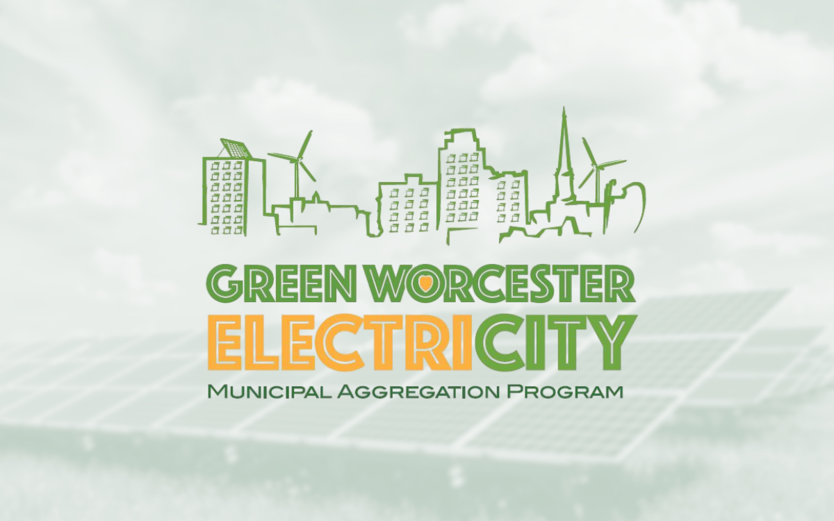 Graphic announcing new municipal electric aggregation program rates