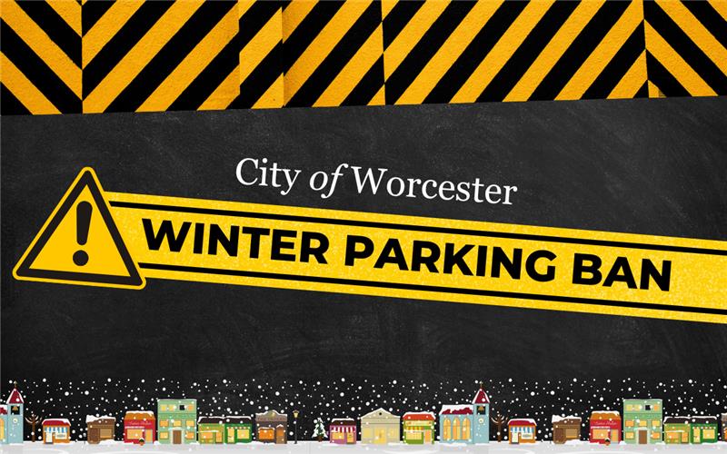 Graphic announcing the permanent winter parking ban