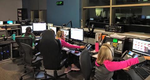 911 Operators at the Emergency Communications Center