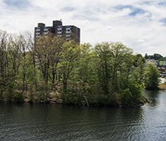 Ramshorn Island on Lake Quinsigamond 