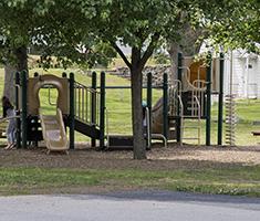 Lake View Playground under Shady Trees